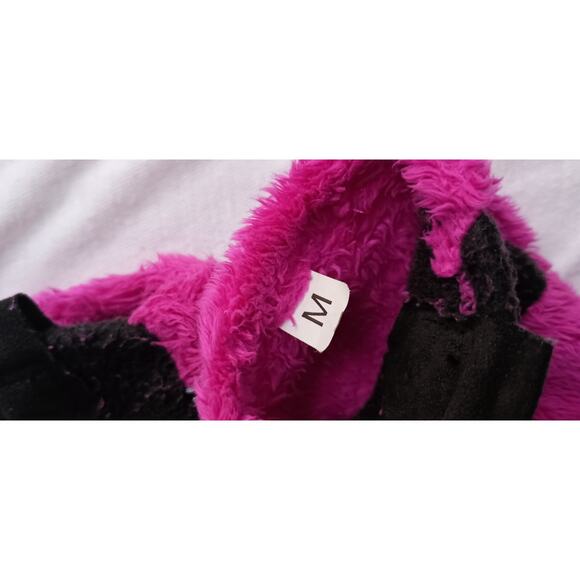 The North Face girls fleece gloves fuchsia/ black size medium - Picture 6 of 6